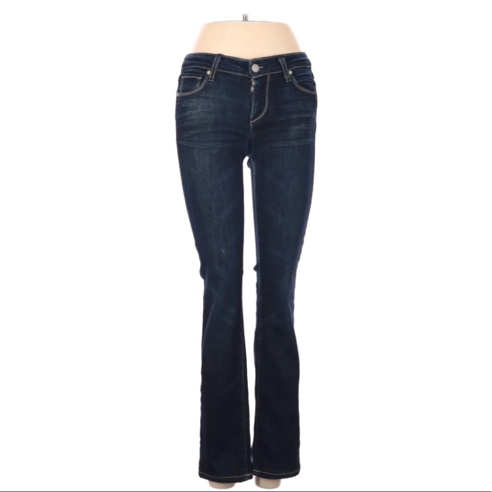 Paige Skyline Straight Lucid Jeans Women Size 25